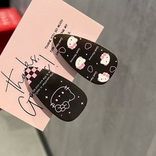 【2个装】甜酷y2k风可爱少女心kt猫发夹发卡刘海边夹边夹鸭嘴发饰