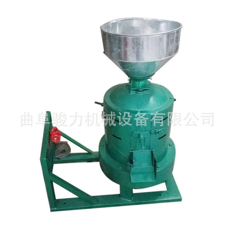 骏力稻谷碾米机价格 大米稻谷碾米机 骏力330型立式稻谷碾米机设