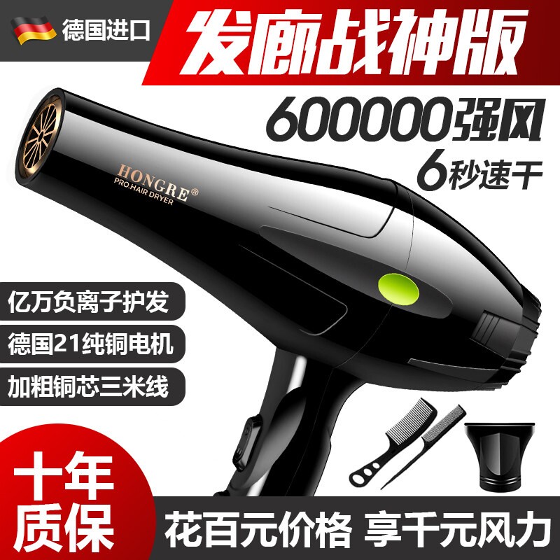 德系电吹风机发廊理发店家用大功
