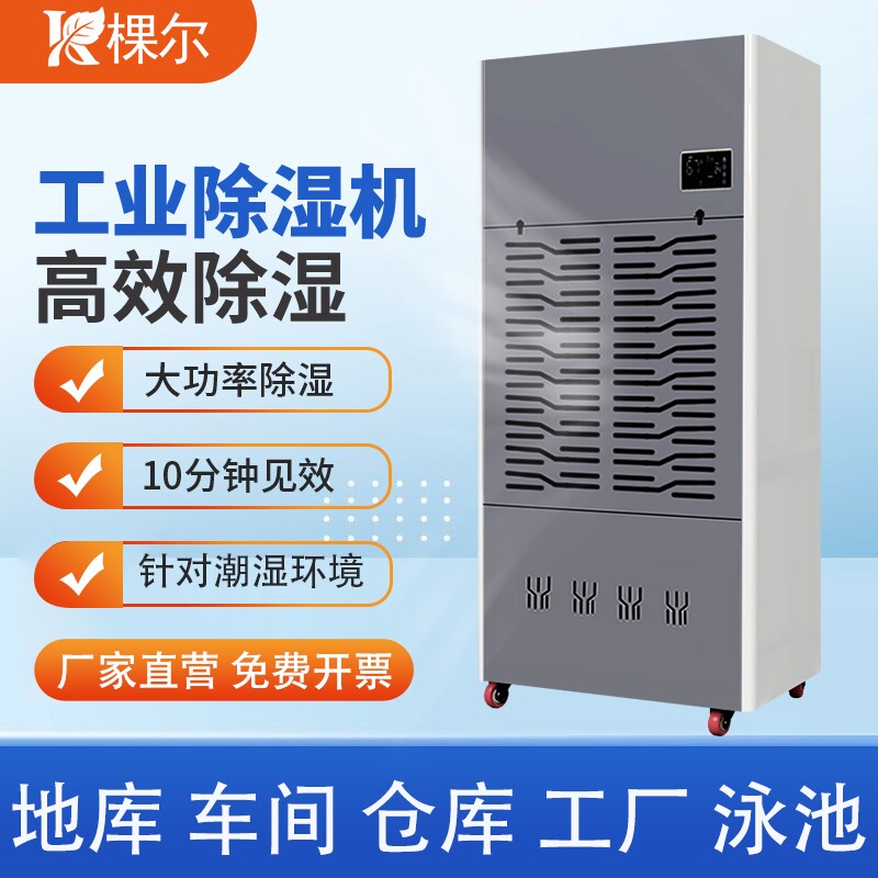 棵尔240L抽湿机车间仓库除湿器大