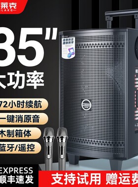 音莱克广场舞音响功放一体机户外
