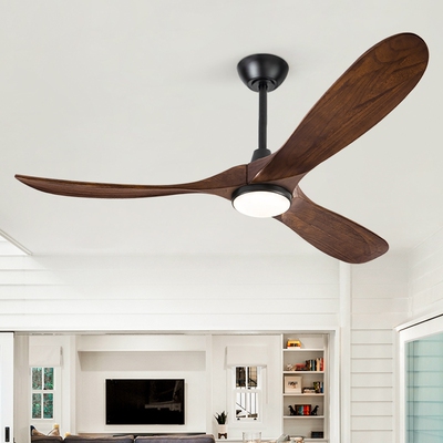 大尺寸实木吊扇灯客厅餐厅卧室一