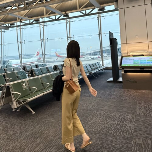 CL JINLI 2026年夏季【羊毛针织V领】小飞袖高级百搭休闲短袖女
