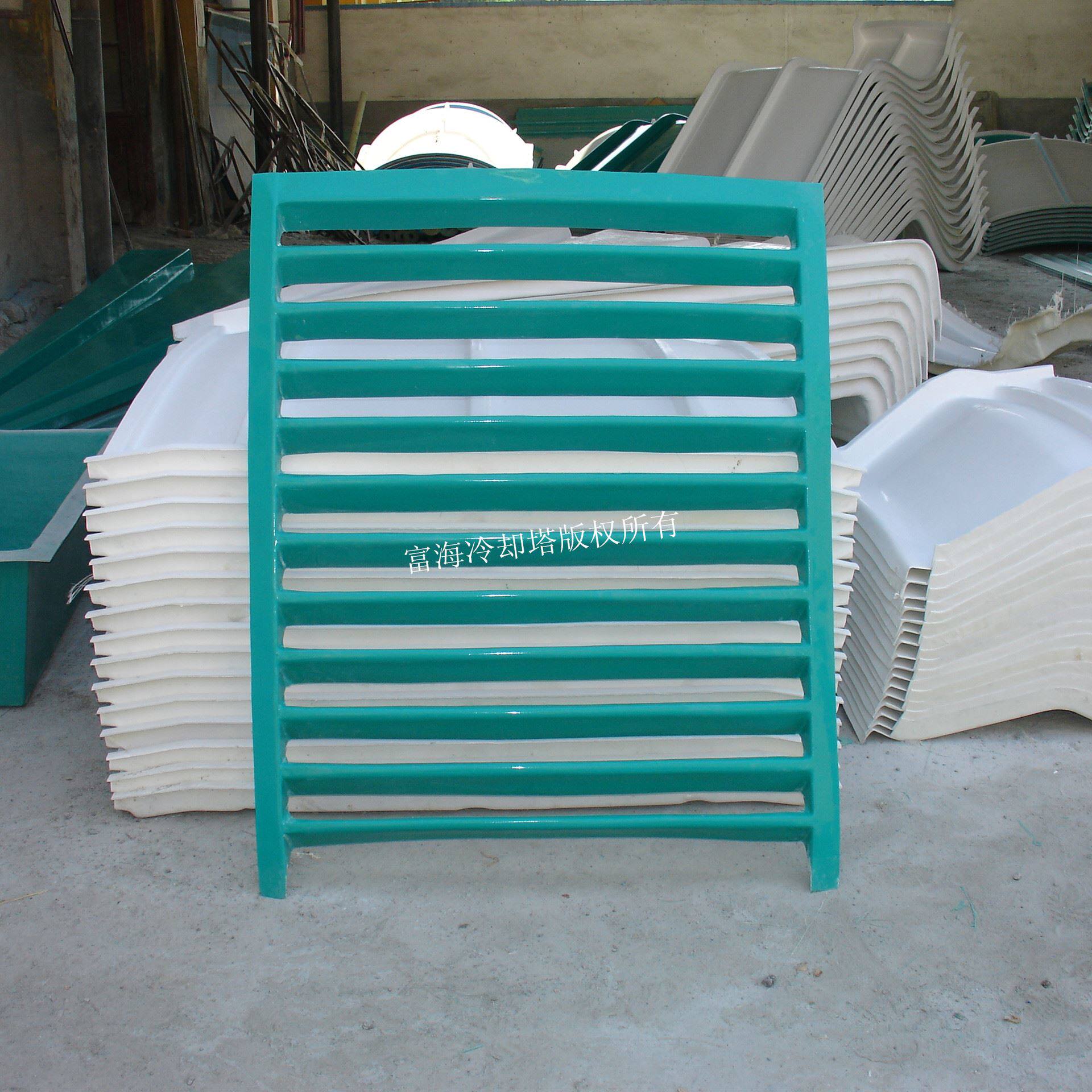 供应冷却塔百叶窗 冷却塔进风口 进风窗 玻璃钢材质百叶窗质量好