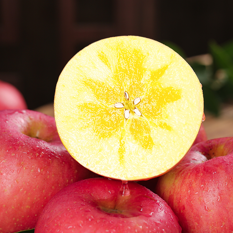 新疆阿克苏富士苹果2斤80mm+