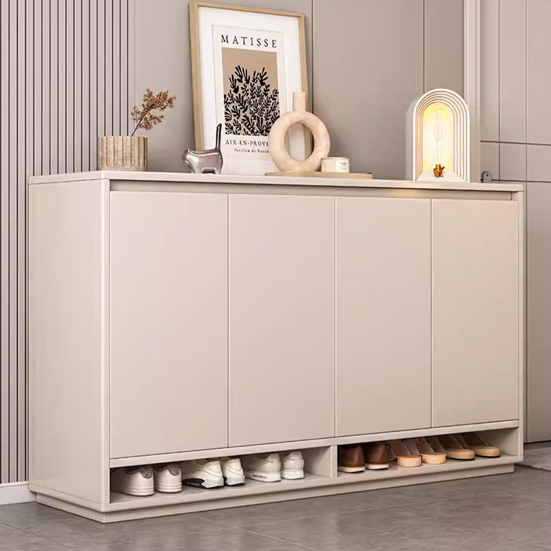 2024新款楼道鞋柜家用门口室内入户玄关柜一体靠墙收纳经济型鞋架