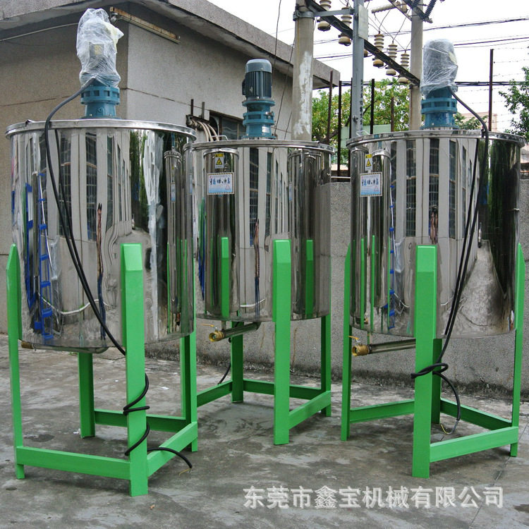 东莞厂家直供单层液体搅拌罐加厚不锈钢胶水搅拌桶物美价廉