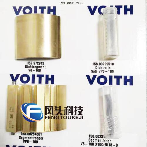 德国原装福伊特VOITH齿轮泵IPVP6-80101月牙块铜件配油盘