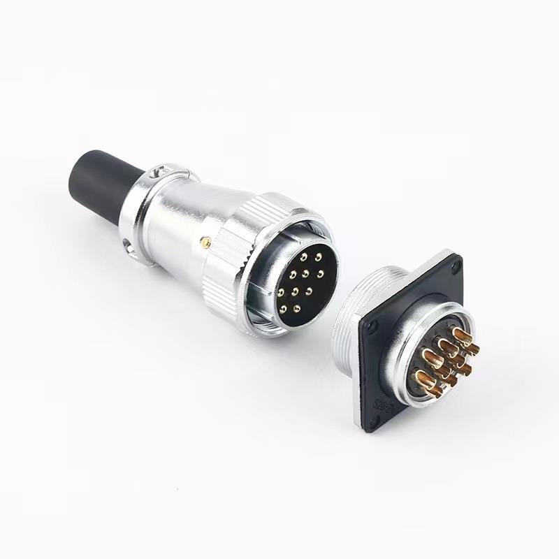 XAWS28圆形航空插头3芯到26芯威浦防水接头澳普龙TQ+Z