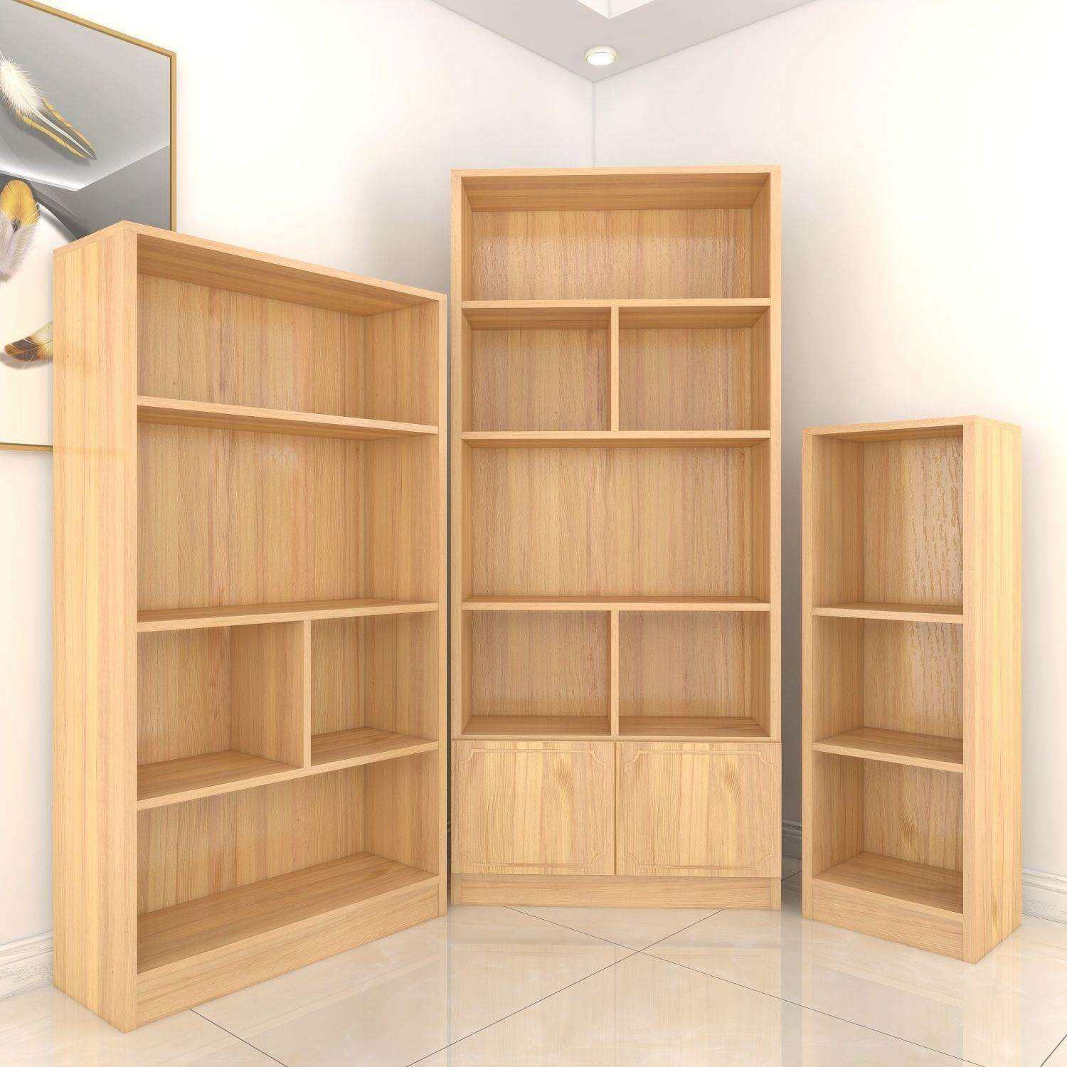 实木书柜书架松木放书装书用靠墙书柜学生带门书柜简约现代置物架,特色手工艺,其他特色工艺品,淘宝优惠券,粉丝福利购,淘宝优惠卷