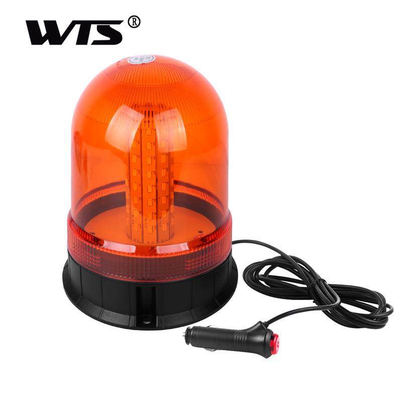 80汽车带强磁吸顶校车灯12/24V闪频闪灯工程灯频闪汽车卡车灯