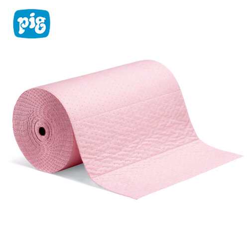 New Pig mat309防化学吸污卷 吸收强酸 碱或未知液体