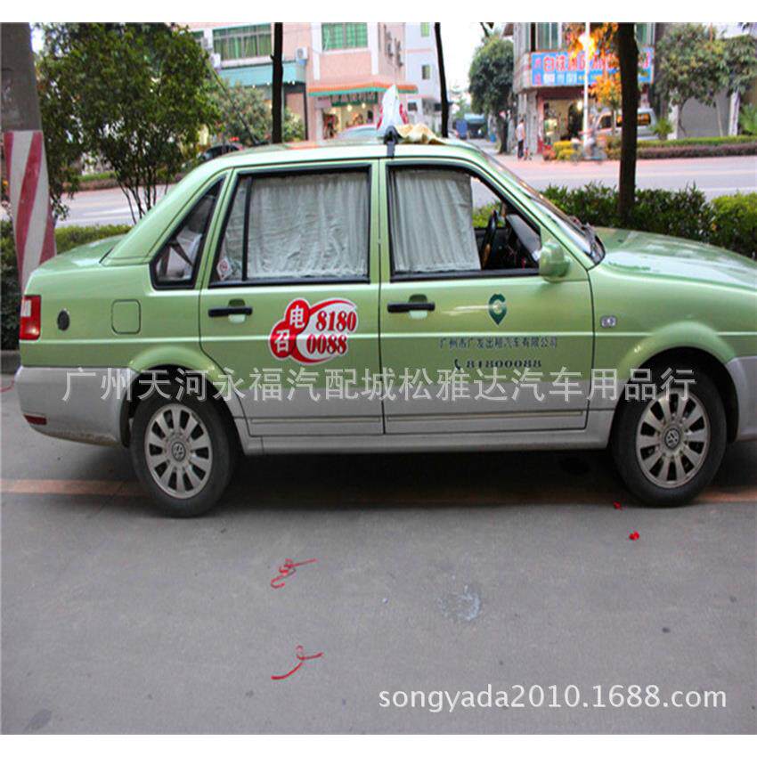 适用老捷达捷达春天捷达伙伴10捷达新桑塔纳新捷达专用网布车窗帘