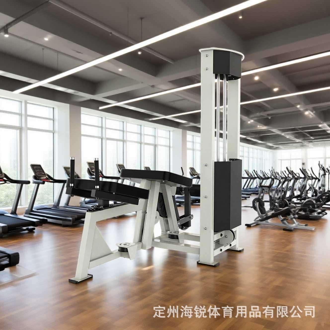 商用健身器材卧式腿弯举机臀部训练器复合训练器健美曲腿力量器械