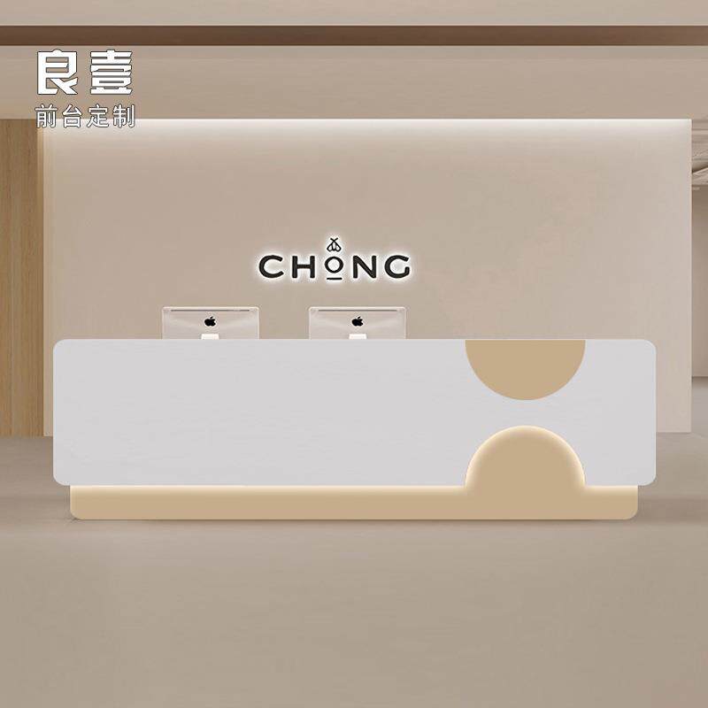 童装店收银台母婴早教托育中心吧台柜舞蹈培训机构咨询前台接待台