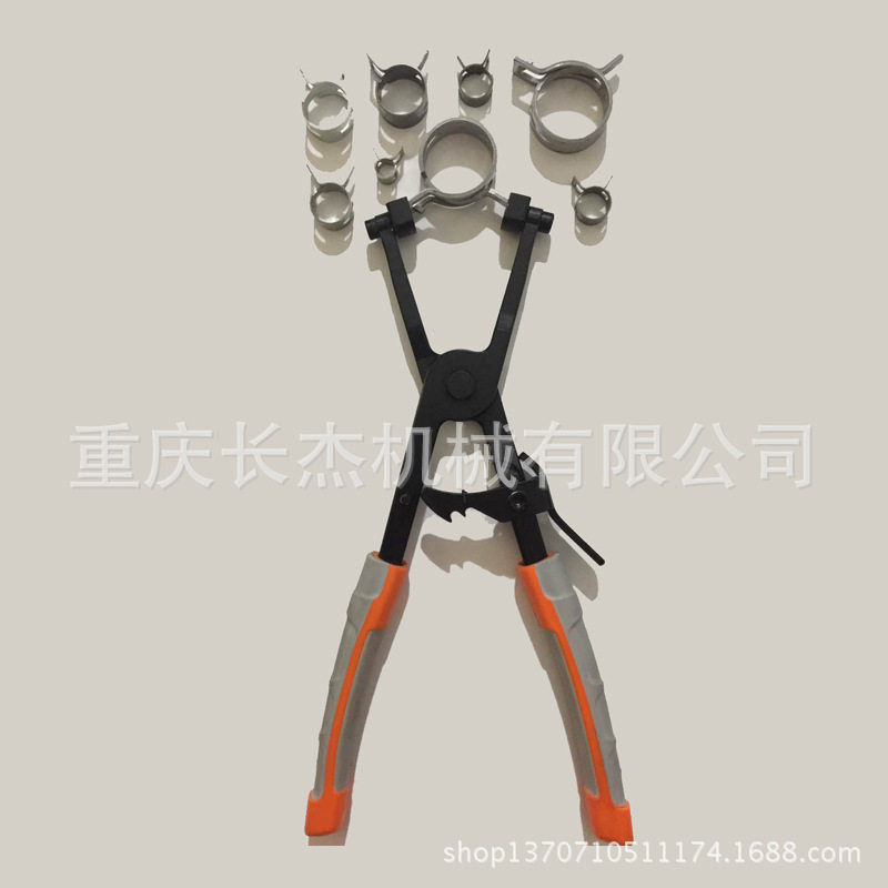快速可调弹性卡箍装配夹钳