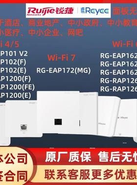 锐捷面板APRG-EAP101V2/102/162(G)/162(MG)/172(MG)/RAP1200(F)