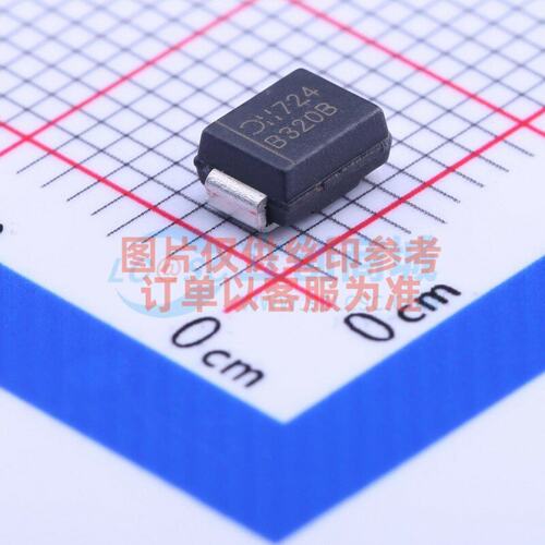 肖特基二极管 B320B-13-F DO-214AA DIODES(美台) 电子元器件配单