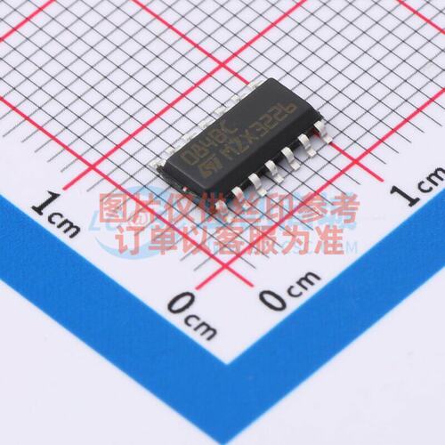 FET输入运放 TL084BCDT SO-14 ST(意法半导体) 电子元件原装正品