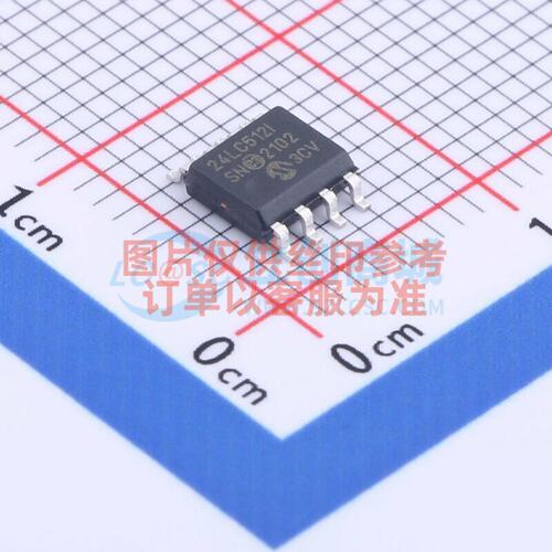 EEPROM 24LC512-I/SN SOIC-8 MICROCHIP(美国微芯) 电子元件配单