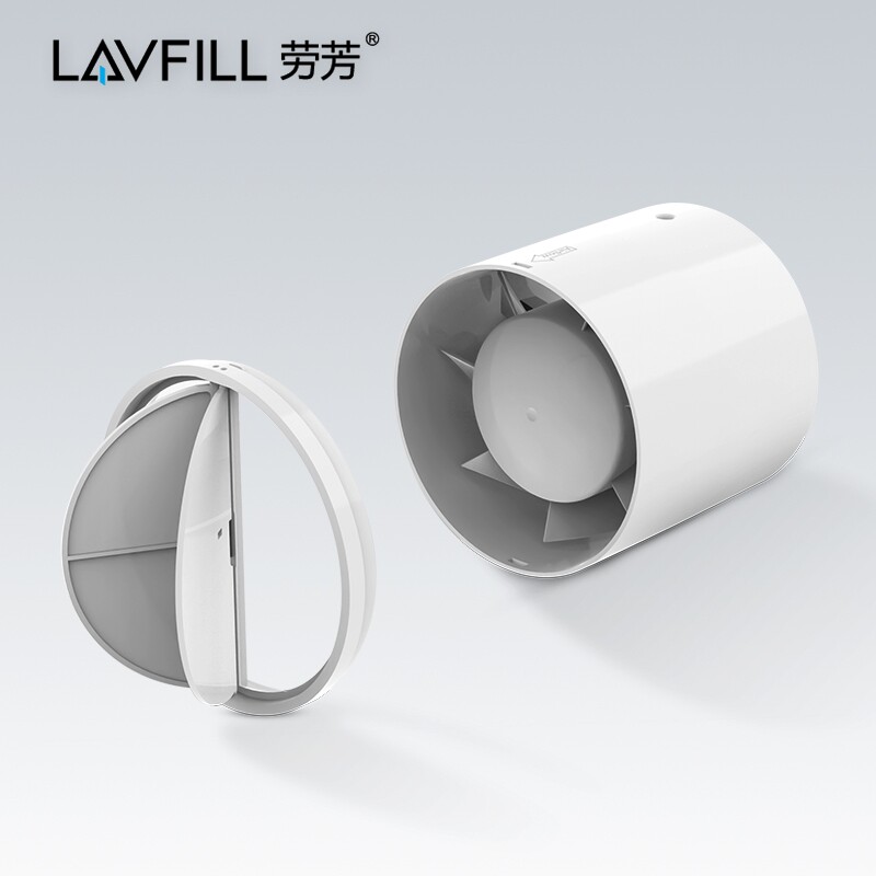 LAVFILL劳芳110pvc止回阀排气扇