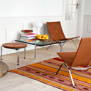 丹麦进口正版 Fritz Hansen  休闲椅 PK22 北欧经典