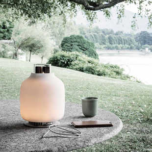 预定丹麦进口正版 Astep 充电台灯 Candela 无线自发电