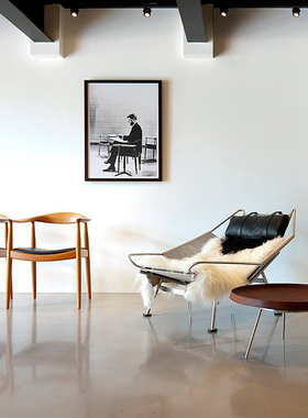 丹麦进口正版 PP Møbler PP225 Flag Halyard Chair 旗绳椅 躺椅