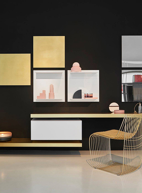 意大利进口正版 MDF Italia Sign filo金属椅餐椅书椅