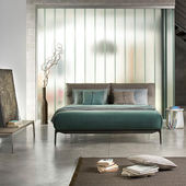 Yale 意大利进口正版 Bed 意式 极简主卧床 MDF Italia