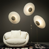 Floor 预定荷兰进口正版 Lamp 饰灯 Filigree Moooi 落地灯装