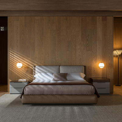 Molteni&C简约进口正版双人床