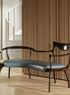 意大利进口正版 Ceccotti D.R.D.P. 双人沙发休闲椅扶手椅实木