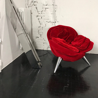 Edra意式现代进口正版玫瑰椅