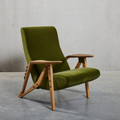 意大利进口正版 Gilda 单人椅 休闲椅扶手椅 Zanotta