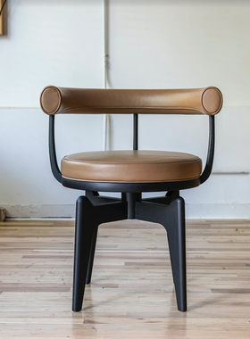 意大利进口正版 Cassina 餐椅书椅 Indochine 转椅