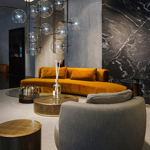 Gallotti&Radice弧形沙发进口