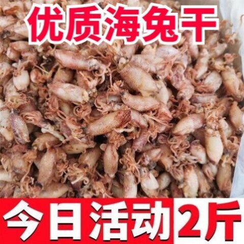 海兔干250g海鲜干货特产小墨鱼仔籽乌贼干鱿鱼干产地促销海产干货