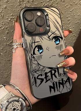 线稿gbc适用iqoo13手机壳12哭泣少女乐队15/neo10pro一加ace5动漫3v/1+11/2/z9turbo+/8/7/6魅族21/oppo/vivo