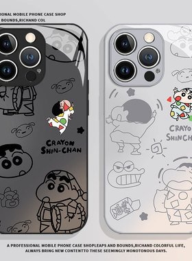 睡衣蜡笔小新适用小米17promax手机壳14高级12动漫13新款note15红米k90k80k70k60k50k40情侣11男生10/9/turbo