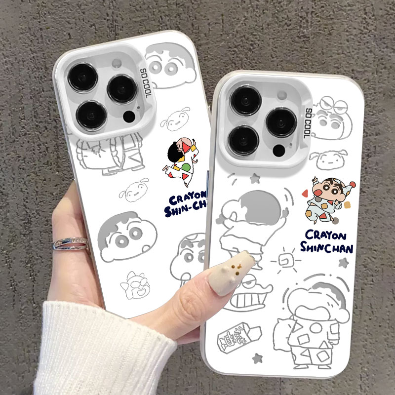 适用iqoo系列手机壳蜡笔小新