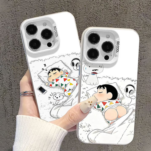 适用iqoo手机壳屁屁蜡笔小新