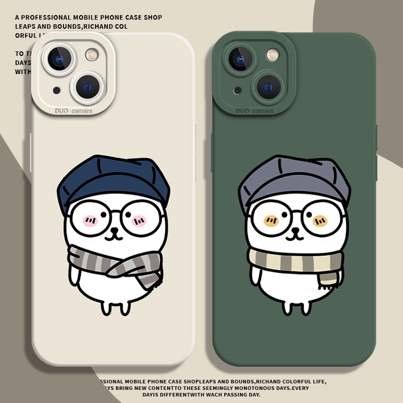 适用苹果系列手机壳方大同自嘲熊