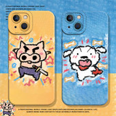 肥嘟嘟左卫门适用小米15ultra手机壳13可爱14pro情侣17 12涂鸦11红米k80k70k60k50k40小白turbo4小新note10