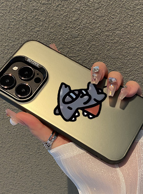 鲨鱼适用neo9spro手机壳iqoo15/12pro宝可梦11动漫z9turbo+二次元10妙蛙种子8新款7神奇13宝贝6/5爱酷iq/vivo