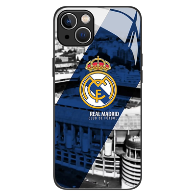 适用足球手机壳华为荣耀液态玻璃