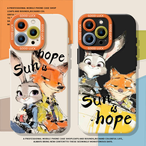 适用苹果系列手机壳莎头尼克朱迪