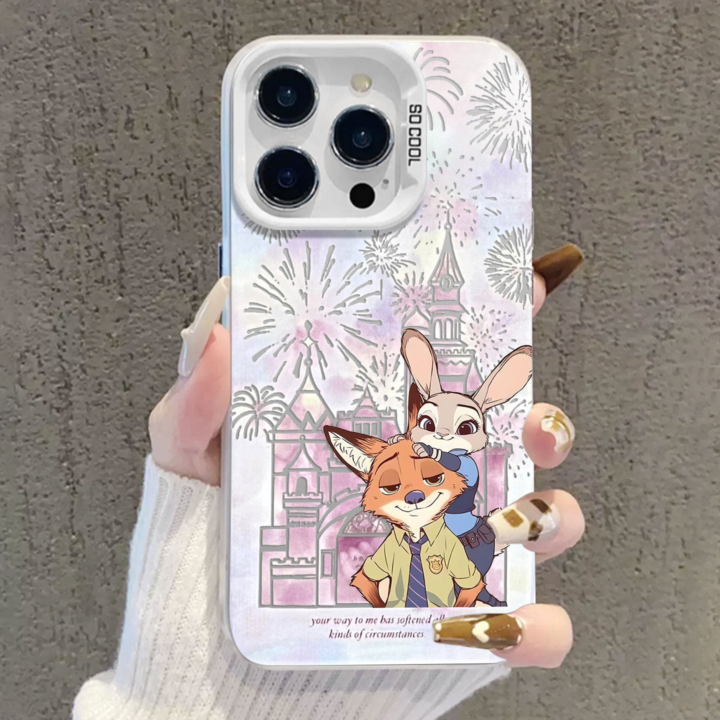 适用小米红米手机壳烟花尼克朱迪