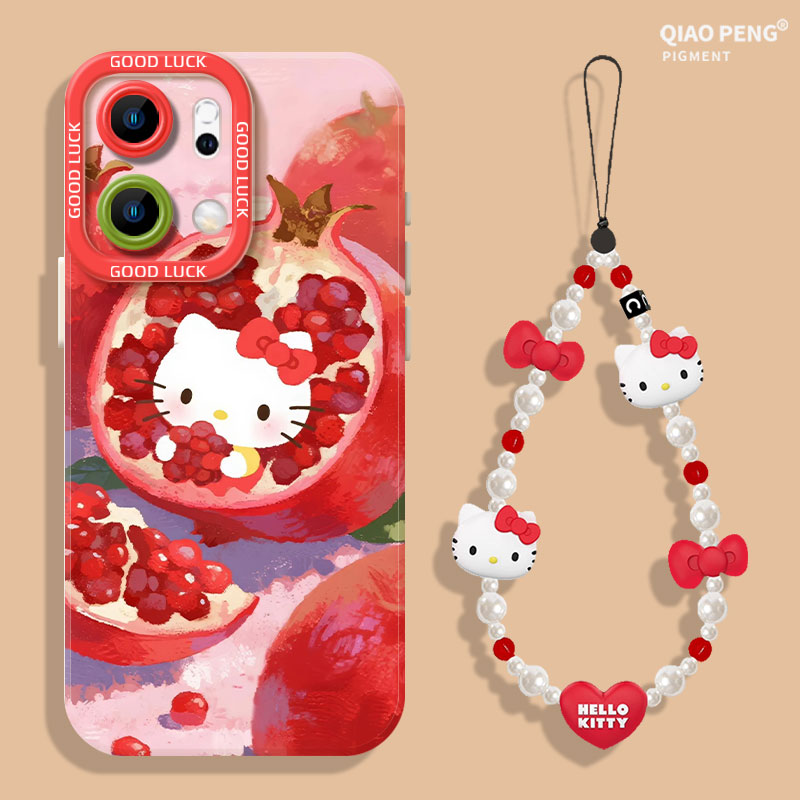 适用oppo系列手机壳石榴Kitty猫
