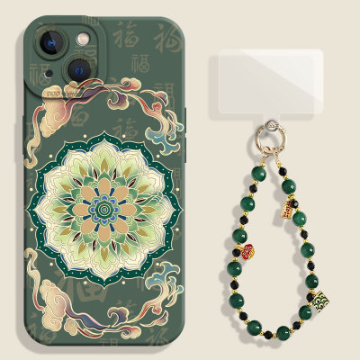 适用荣耀手机壳敦煌图腾国风手链